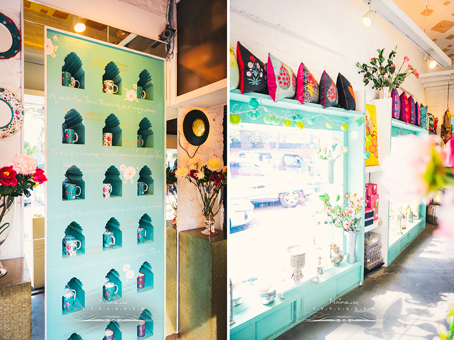 Stylaned for the GoodEarth Store, Khan Market, New Delhi by Lifestyle & Luxury Photographer & Blogger Naina Redhu of Naina.co and Akanksha Redhu