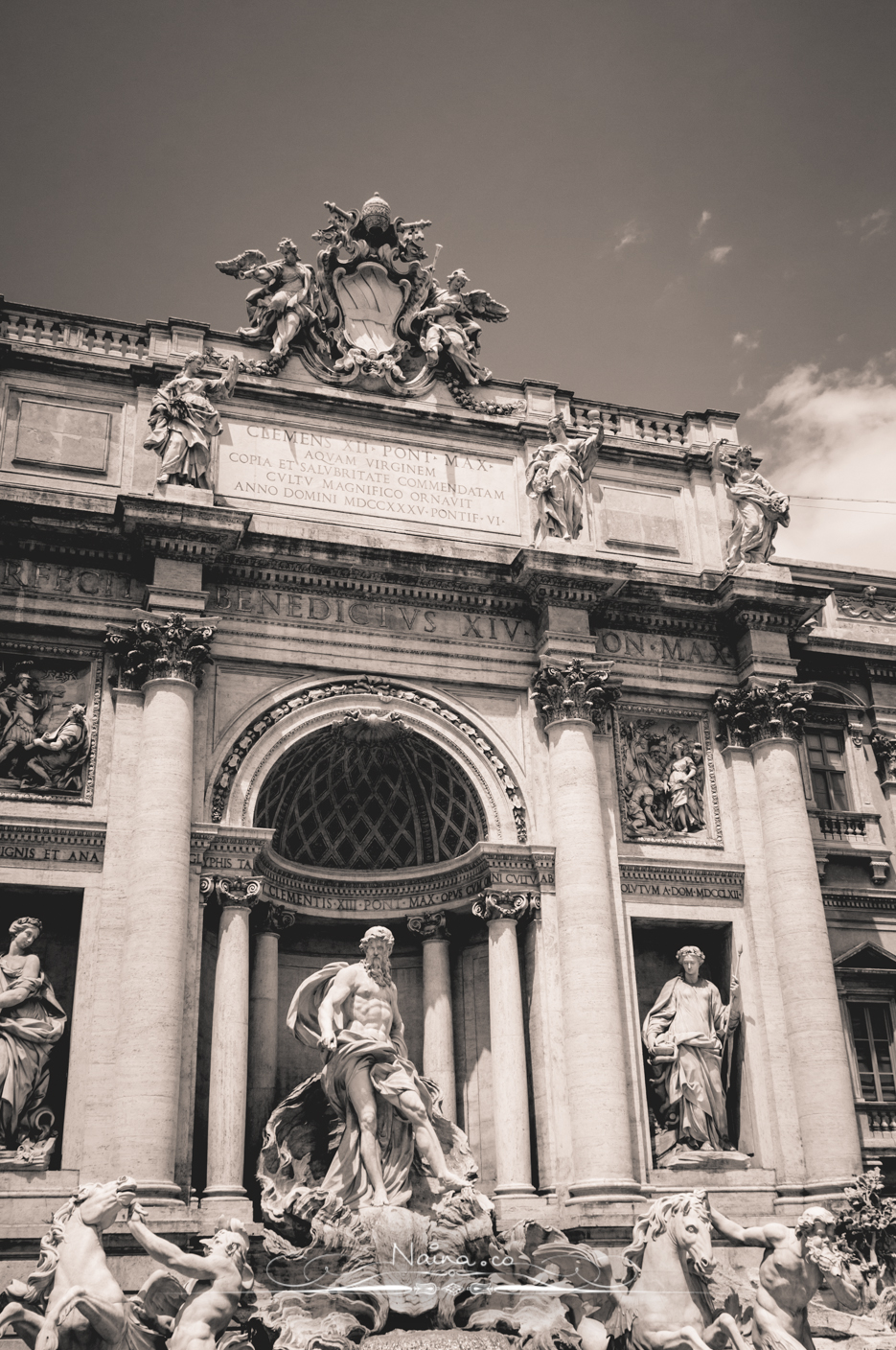 Trevi Fountain, Rome, Italy, Restoration efforts by Fendi : Italian Luxury Fashion House, photographed by Lifestyle & Luxury photographer & blogger Naina Redhu of Naina.co