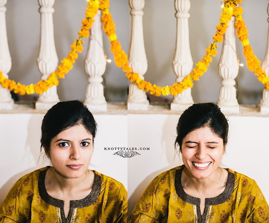 Indian wedding photographer : photography by Naina and Knottytales | Gursimran and Sheleja: Chunni and Mehendi Ceremony, Gurgaon