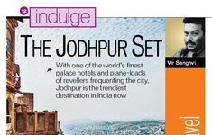 Hindustan Times Brunch Indulge Magazine Newspaper Jodhpur Royal Salute Photographer Naina.co Story Double Spread