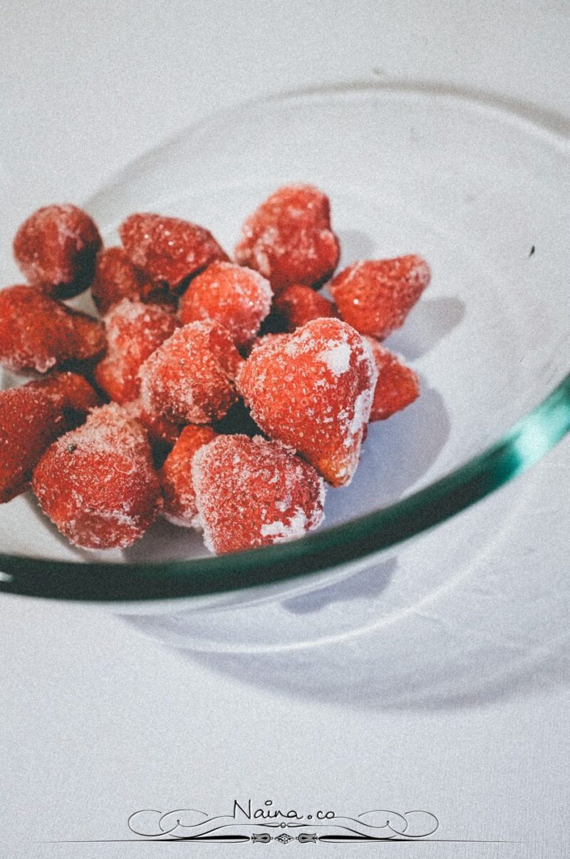 Strawberry Yoghurt Breakfast photographed by Lifestyle, Luxury & Food Photographer & Blogger Naina.co
