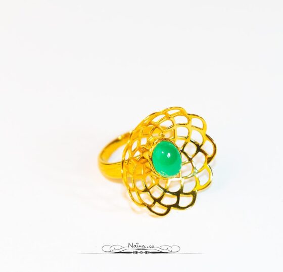 Amrapali Jewels Gold & Green Jewelry, Professional photographer Naina.co