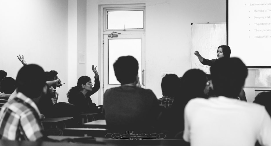 Shiv Nadar University Shefaly Yogendra Ethical Reasoning Class Photographer Naina.co Documentary