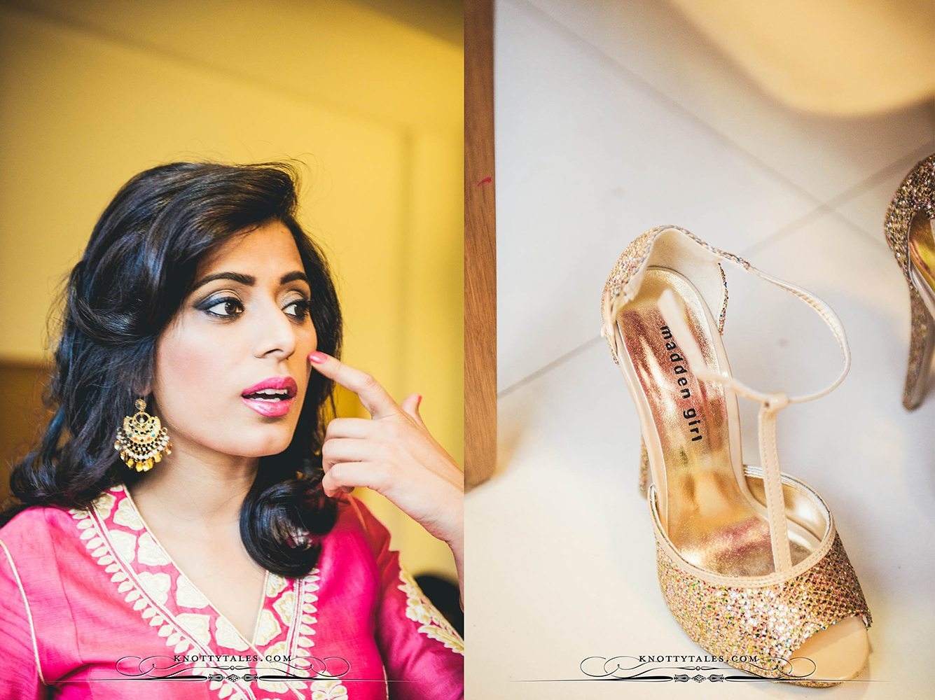 Jeevan Saify Wedding Photography Bride Getting Ready Make up Lehenga Knottytales Naina.co Lifestyle Luxury