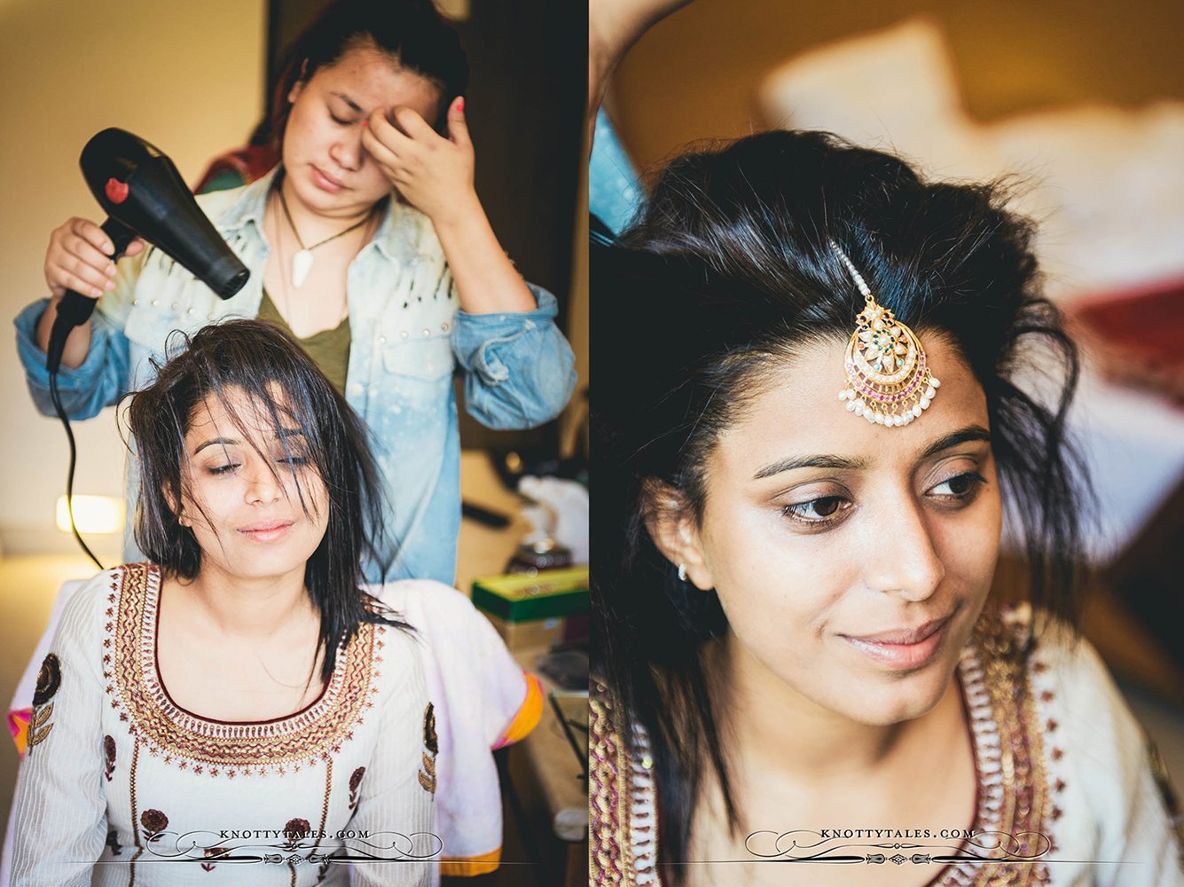 Jeevan Saify Wedding Photography Bride Getting Ready Make up Lehenga Knottytales Naina.co Lifestyle Luxury