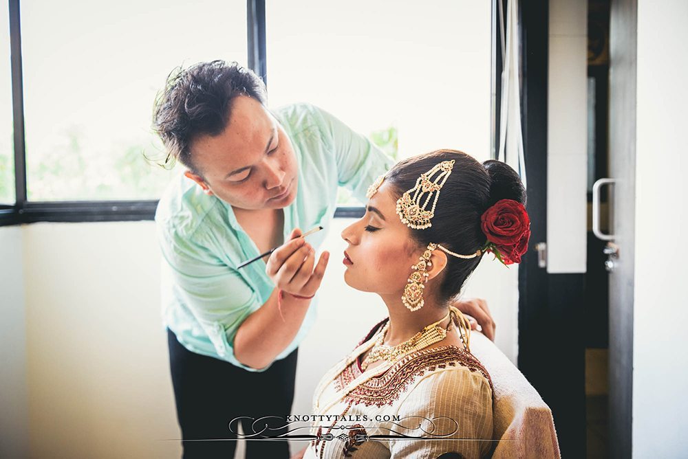 Jeevan Saify Wedding Photography Bride Getting Ready Make up Lehenga Knottytales Naina.co Lifestyle Luxury