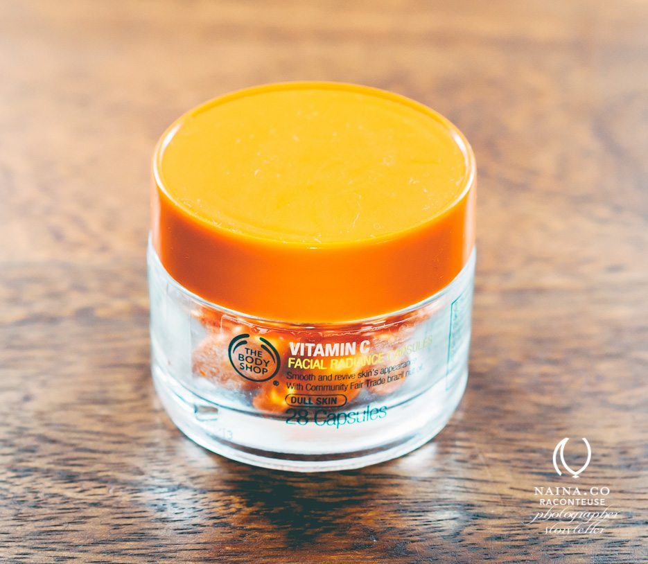 Naina.co-Feb2014-BodyShop-Vitamin-C-Facial-Radiance-Capsules-Luxury-Raconteuse-Storyteller-Photographer-Beauty-Blogger