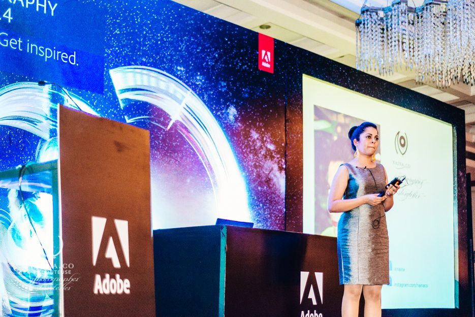 Naina.co-Photographer-Raconteuse-Storyteller-Luxury-Lifestyle-Adobe-Photography-Symposium-Bangalore-Speaker-Stage