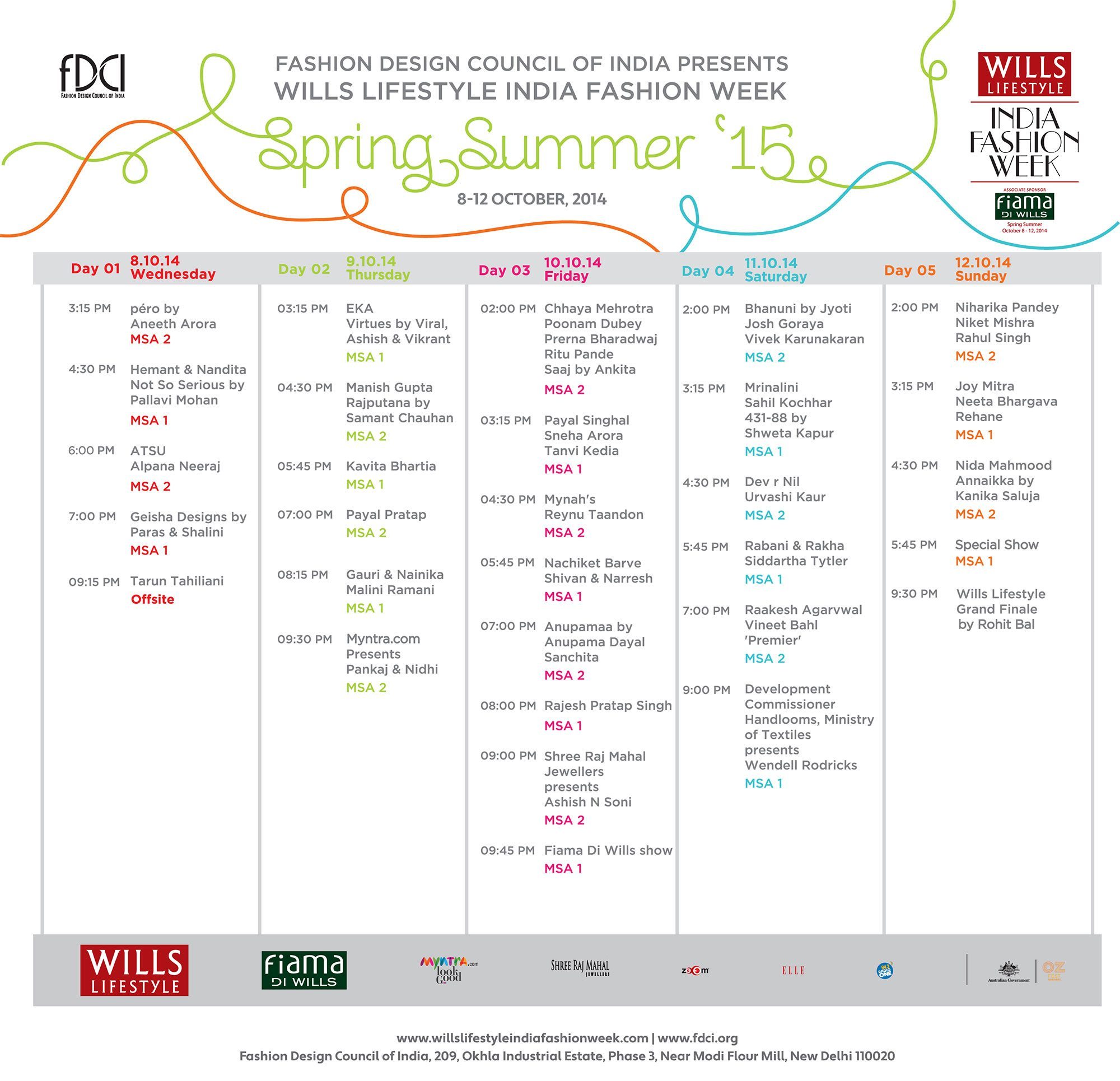 FDCI-Wills-Lifestyle-India-Fashion-Week-Spring-Summer-2015-NainaCo-Luxury-Photographer-Storyteller-Raconteuse-Schedule