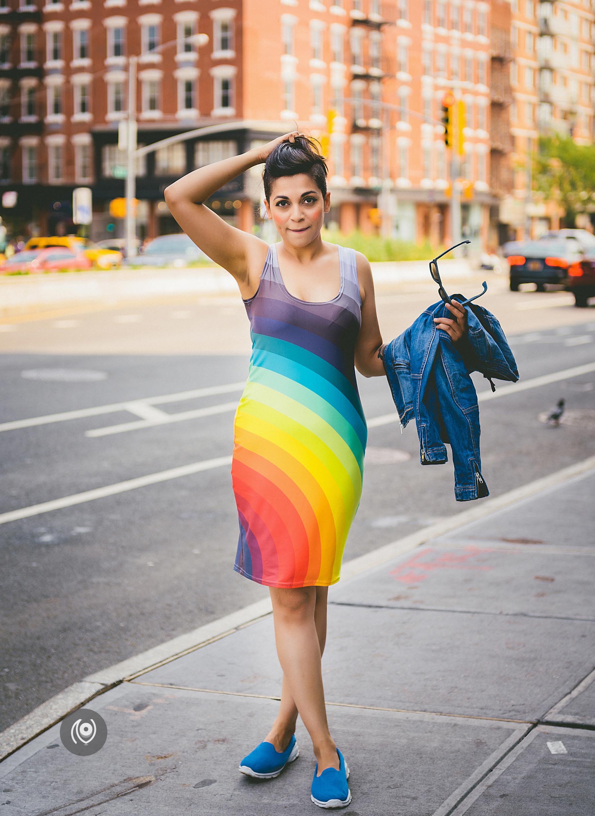 Rainbow Summer #CoverUp 50 #EyesForNewYork #REDHUxNYC #REDHUxAIRBNB Naina.co Luxury & Lifestyle, Photographer Storyteller, Blogger