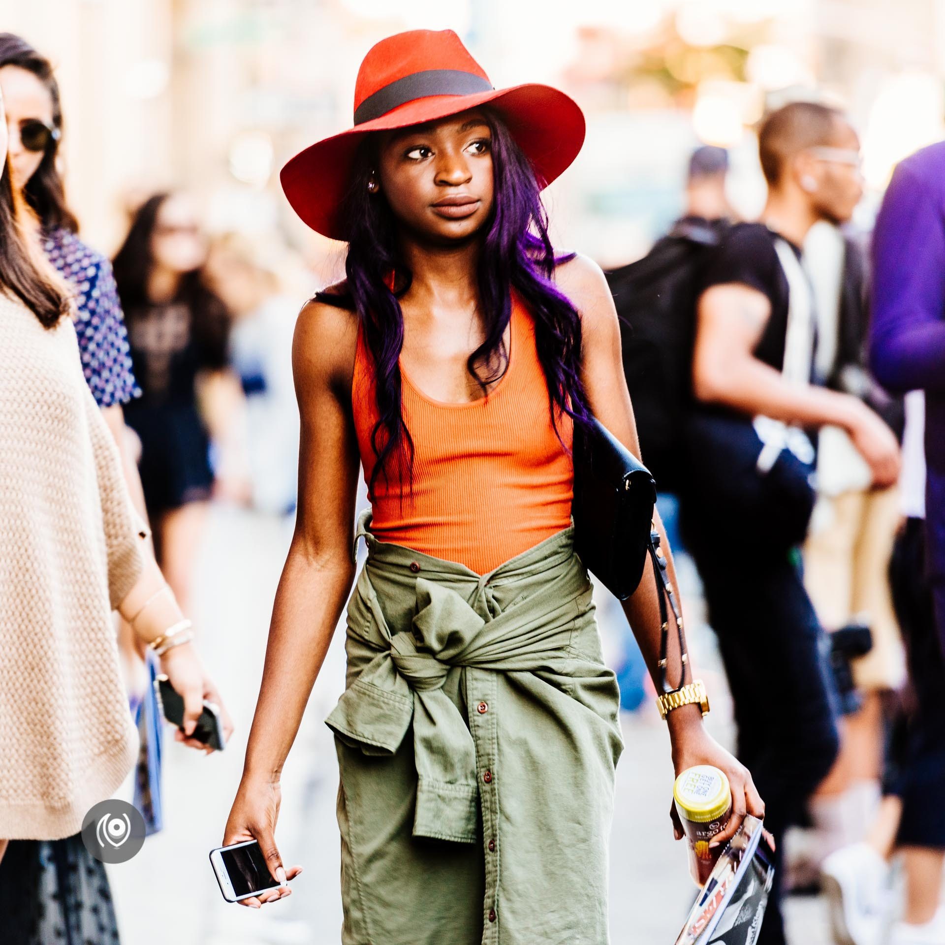 #NYFW New York Fashion Week Spring Summer 2016 #EyesForStreetStyle #EyesForNewYork #REDHUxNYC Naina.co Luxury & Lifestyle, Photographer Storyteller, Blogger