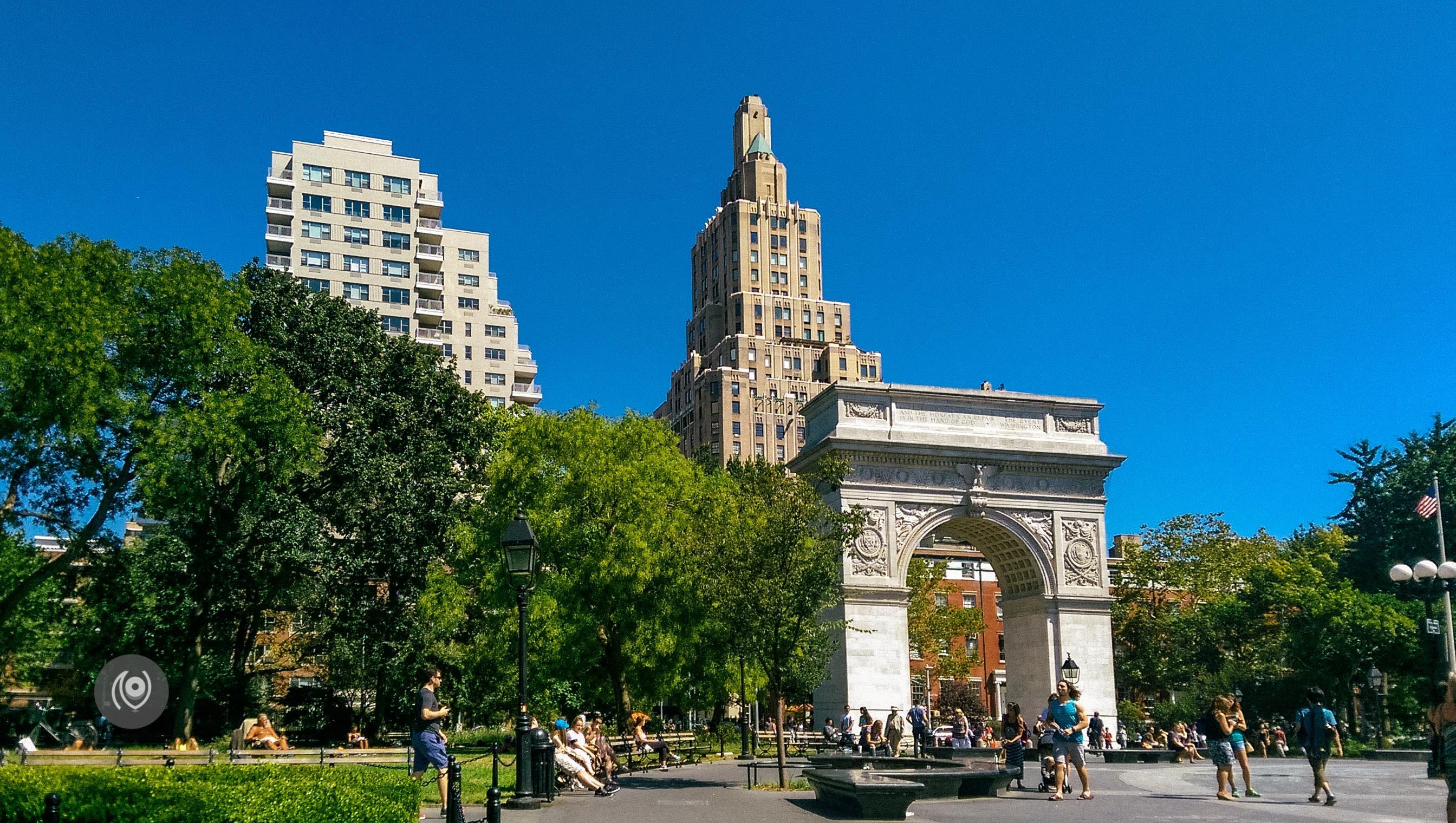 Walk to Washington Square Park #EyesForNewYork #REDHUxNYC Naina.co Luxury & Lifestyle, Photographer Storyteller, Blogger