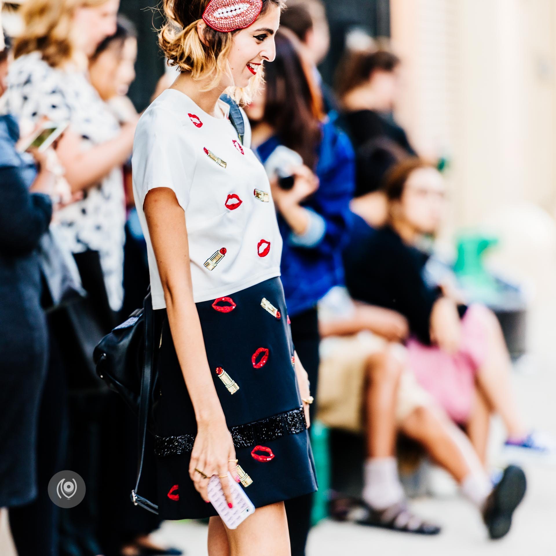 #NYFW New York Fashion Week Spring Summer 2016 #EyesForStreetStyle #EyesForNewYork #REDHUxNYC Naina.co Luxury & Lifestyle, Photographer Storyteller, Blogger