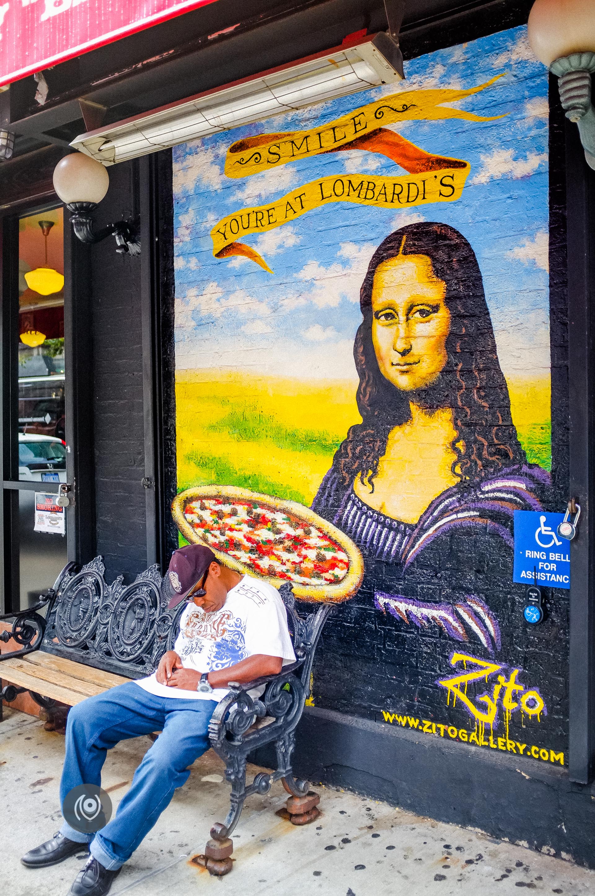 Lombardi's Pizza #EyesForDining #EyesForNewYork #REDHUxNYC Naina.co Luxury & Lifestyle, Photographer Storyteller, Blogger