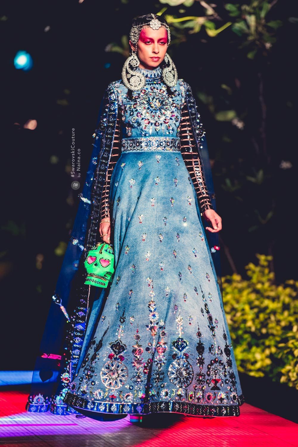 Indian by Manish Arora #SwarovskiCouture #SwarovskiCrystals Swarovski India, Naina.co Luxury Lifestyle Photographer Blogger Experience Collector