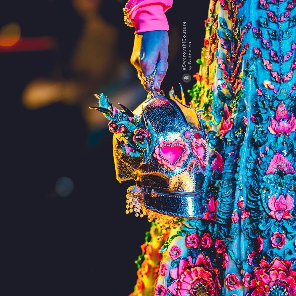 Indian by Manish Arora #SwarovskiCouture #SwarovskiCrystals Swarovski India, Naina.co Luxury Lifestyle Photographer Blogger Experience Collector