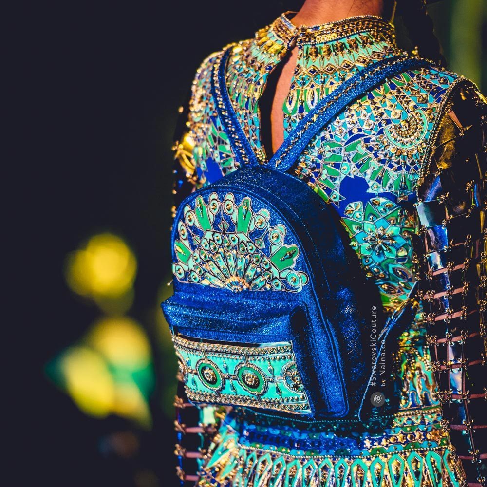 Indian by Manish Arora #SwarovskiCouture #SwarovskiCrystals Swarovski India, Naina.co Luxury Lifestyle Photographer Blogger Experience Collector