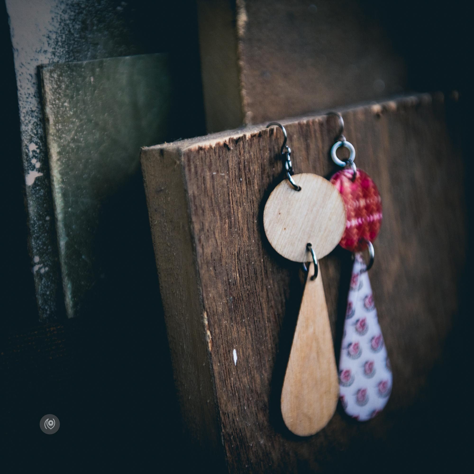 Decoupage Birch Wood ear rings by Molly D Design5 Studio, Naina.co, Naina Redhu, Luxury Photographer, Lifestyle Photographer, Luxury Blogger, Lifestyle Blogger, Experience Collector, Personal Style, #MadeInIndia