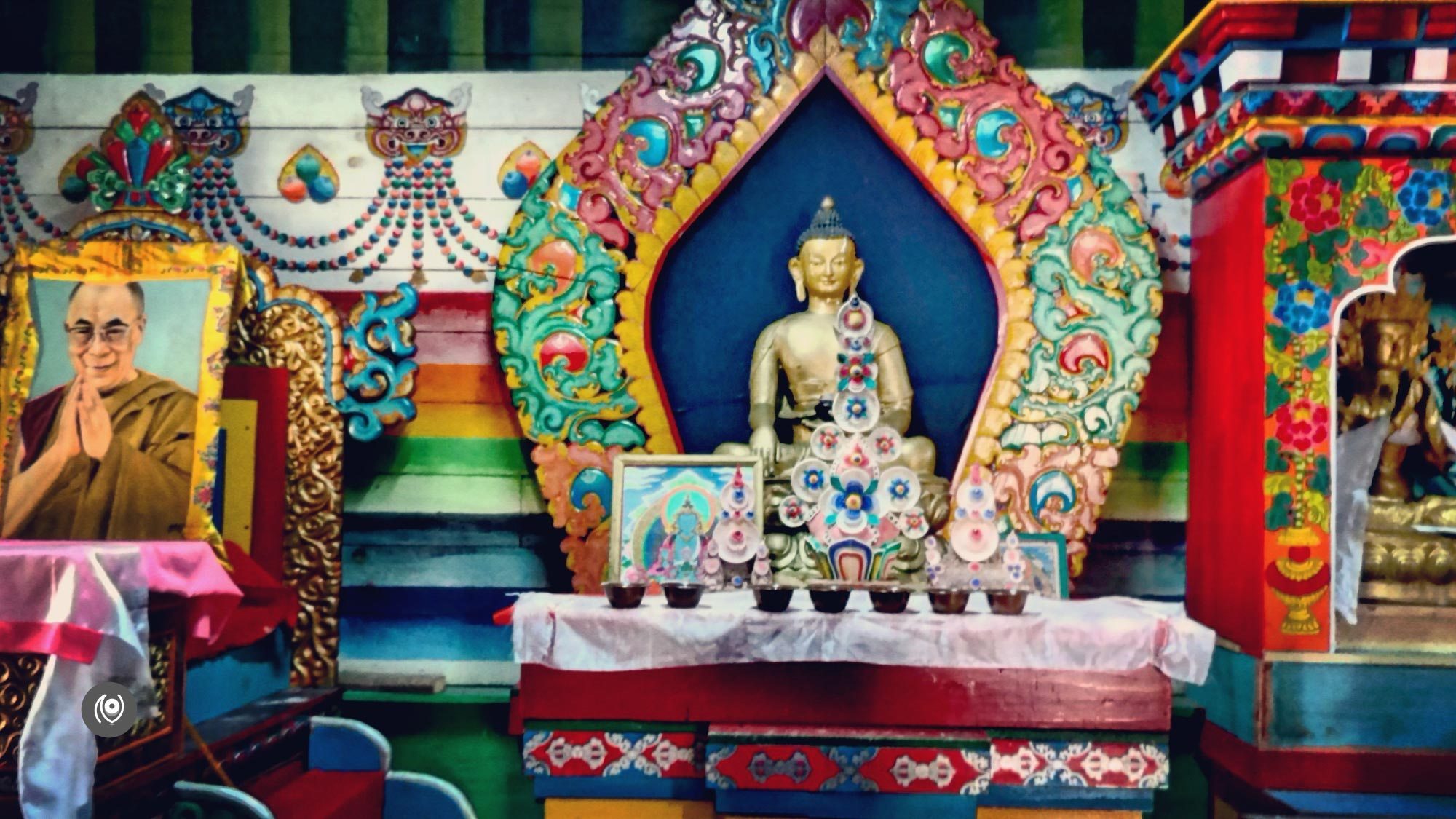 Buddha Statue, Dorjeeling Village, Silver, Menchukha, Menchukha Valley, Menchuka, Mechuka, Arunachal Pradesh, Assam, Flight, Travel Photographer, Travel Blogger, Luxury Photographer, Luxury Blogger, EyesForDestinations, EyesForArunachal, #EyesForDestinations, #EyesForArunachal