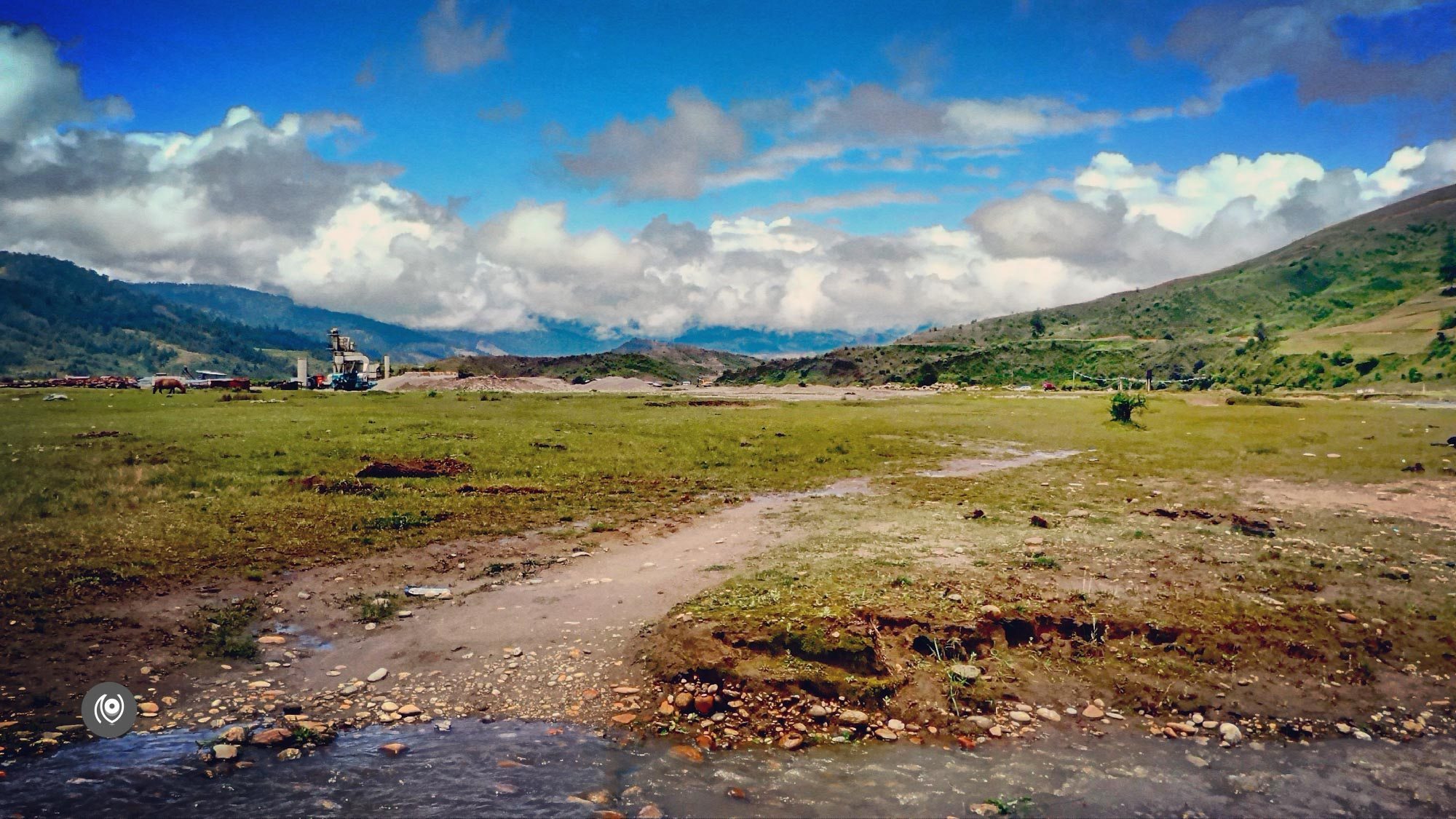 Timelapse Photography, Cloudy, Sunny, River, Yargap Chu, Stray Dogs, Tripod, Menchukha, Menchukha Valley, Menchuka, Mechuka, Arunachal Pradesh, Travel Photographer, Travel Blogger, Luxury Photographer, Luxury Blogger, EyesForDestinations, EyesForArunachal, #EyesForDestinations, #EyesForArunachal