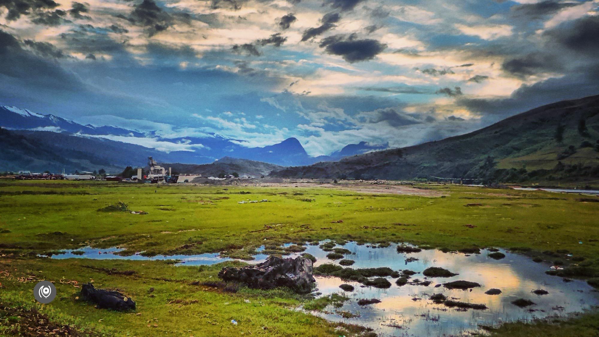 Timelapse Photography, Cloudy, Sunny, River, Yargap Chu, Stray Dogs, Tripod, Menchukha, Menchukha Valley, Menchuka, Mechuka, Arunachal Pradesh, Travel Photographer, Travel Blogger, Luxury Photographer, Luxury Blogger, EyesForDestinations, EyesForArunachal, #EyesForDestinations, #EyesForArunachal