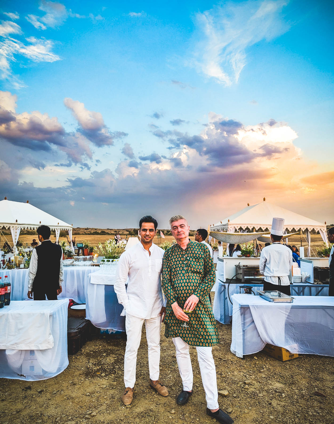 kuldhara oasis, holi sundowner, suryagarh jaisalmer, nainaxsuryagarh, holi 2023, naina.co, naina redhu, eyesfordestinations, incredible india, rajasthan, jaisalmer, desert oasis