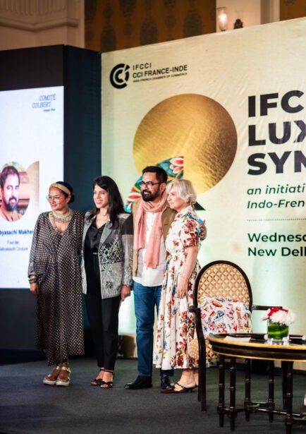 IFCCI, Indo-French Camber of Commerce and Industry, Luxury Symposium, Leela New Delhi, Payal Kanwar, Srimoyi, Swagata Bottero, Peepul, LongForm, Luxury Conference, Supporting Partner, Naina.co, Naina Redhu, Comite Colbert, Benedict Epinay