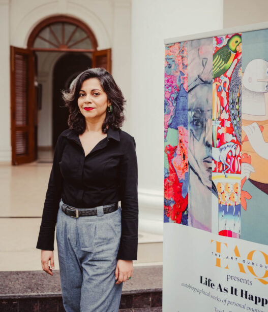 naina.co, naina redhu, artist, the art qurious, TAQ, art gallery, gallery show, group show, geometric abstraction, circular canvas, khaosphilos, Adelaide, south Australia, india, acrylics on canvas, original art, contemporary art, colorful art, Travancore palace, new delhi