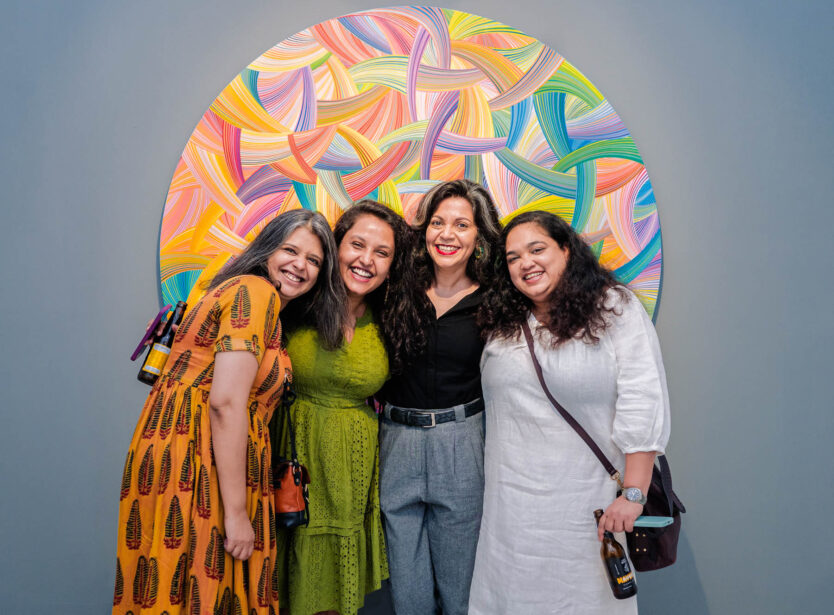 naina.co, naina redhu, artist, the art qurious, TAQ, art gallery, gallery show, group show, geometric abstraction, circular canvas, khaosphilos, Adelaide, south Australia, india, acrylics on canvas, original art, contemporary art, colorful art, Travancore palace, new delhi