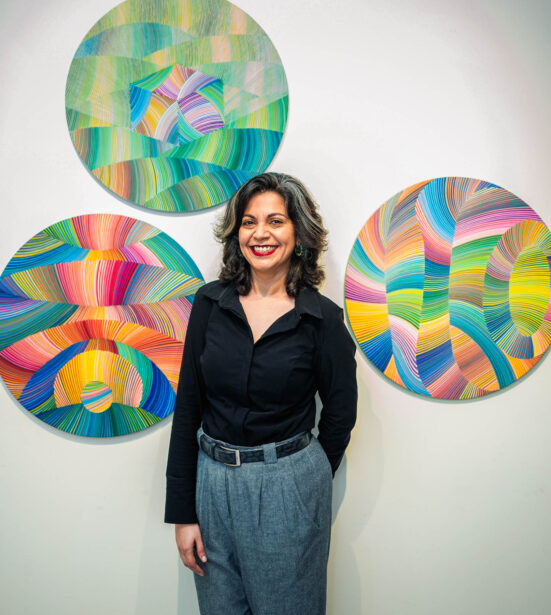 naina.co, naina redhu, artist, the art qurious, TAQ, art gallery, gallery show, group show, geometric abstraction, circular canvas, khaosphilos, Adelaide, south Australia, india, acrylics on canvas, original art, contemporary art, colorful art, Travancore palace, new delhi