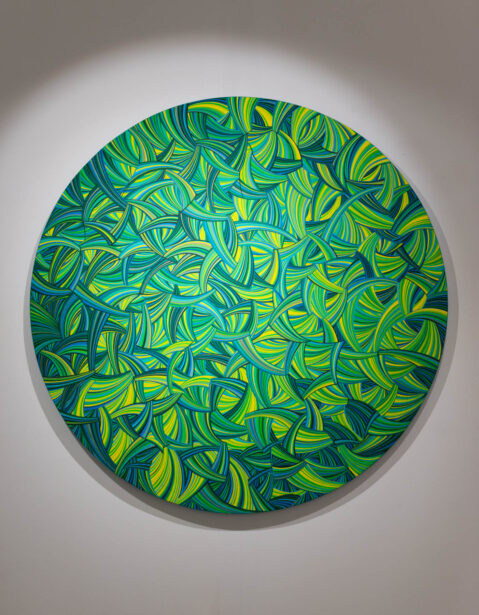 naina.co, naina redhu, artist, the art qurious, TAQ, art gallery, gallery show, group show, geometric abstraction, circular canvas, khaosphilos, Adelaide, south Australia, india, acrylics on canvas, original art, contemporary art, colorful art, Travancore palace, new delhi
