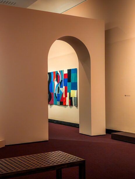 AGSA, Art Gallery of South Australia, Adelaide, Radical Textiles, Exhibition, Tapestries, Carpets, Quilts, Embroidery, EyesForArt, Textile Installations, Posters, Banners, Australian Artists, Art Exhibit, Naina Redhu, Naina.co