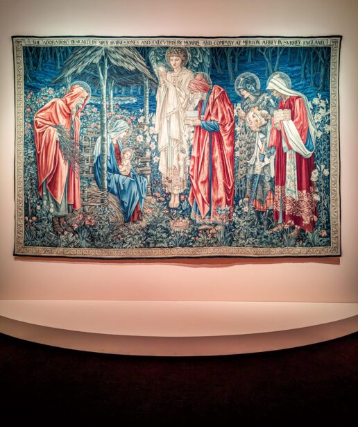 AGSA, Art Gallery of South Australia, Adelaide, Radical Textiles, Exhibition, Tapestries, Carpets, Quilts, Embroidery, EyesForArt, Textile Installations, Posters, Banners, Australian Artists, Art Exhibit, Naina Redhu, Naina.co