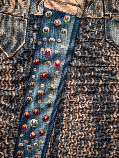 AGSA, Art Gallery of South Australia, Adelaide, Radical Textiles, Exhibition, Tapestries, Carpets, Quilts, Embroidery, EyesForArt, Textile Installations, Posters, Banners, Australian Artists, Art Exhibit, Naina Redhu, Naina.co