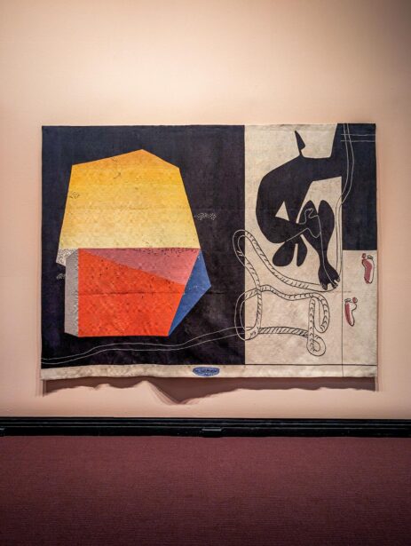 AGSA, Art Gallery of South Australia, Adelaide, Radical Textiles, Exhibition, Tapestries, Carpets, Quilts, Embroidery, EyesForArt, Textile Installations, Posters, Banners, Australian Artists, Art Exhibit, Naina Redhu, Naina.co