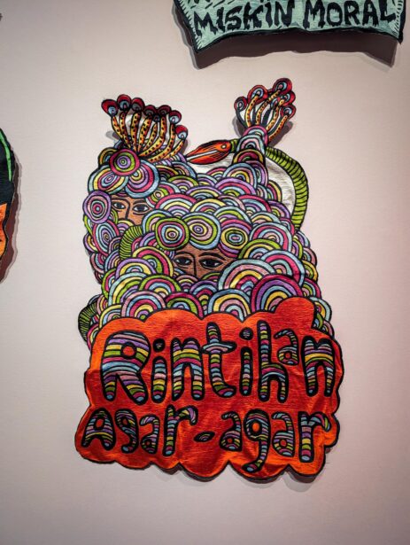 AGSA, Art Gallery of South Australia, Adelaide, Radical Textiles, Exhibition, Tapestries, Carpets, Quilts, Embroidery, EyesForArt, Textile Installations, Posters, Banners, Australian Artists, Art Exhibit, Naina Redhu, Naina.co