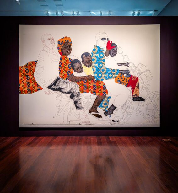AGSA, Art Gallery of South Australia, Adelaide, Radical Textiles, Exhibition, Tapestries, Carpets, Quilts, Embroidery, EyesForArt, Textile Installations, Posters, Banners, Australian Artists, Art Exhibit, Naina Redhu, Naina.co