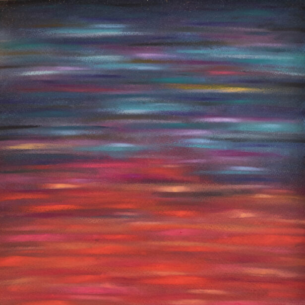 Adelaide sky painting, Adelaide artist, Australian artist, oil pastels, watercolour paper, sennelier, Australian sky art, oil painting, Adelaide photographer, naina.co, naina Redhu, landscape painter, abstract artist, khaosphilos, oil on paper, sky abstract
