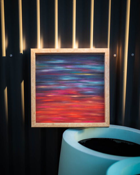 Adelaide sky painting, Adelaide artist, Australian artist, oil pastels, watercolour paper, sennelier, Australian sky art, oil painting, Adelaide photographer, naina.co, naina Redhu, landscape painter, abstract artist, khaosphilos, oil on paper, sky abstract