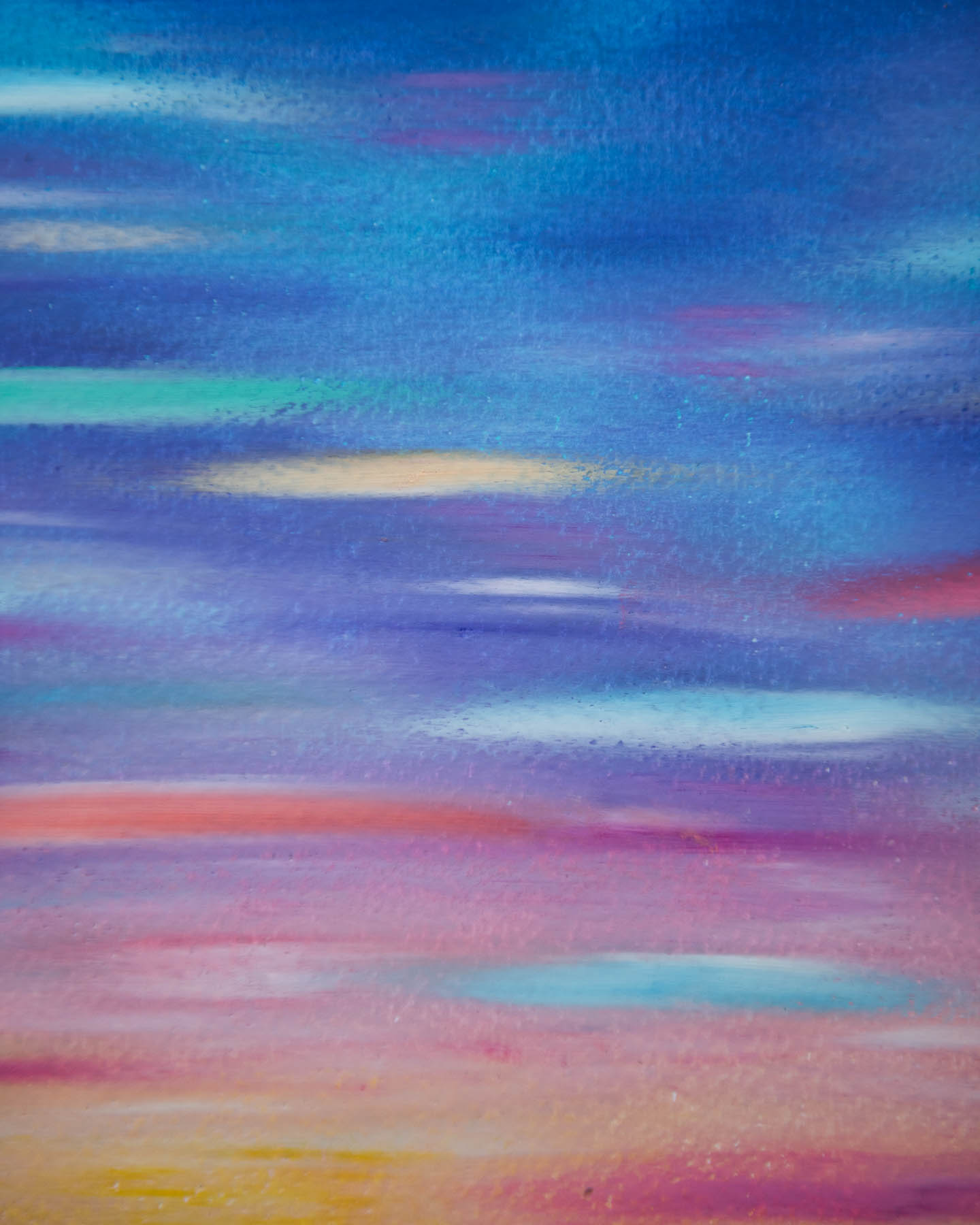 Adelaide sky painting, Adelaide artist, Australian artist, oil pastels, watercolour paper, sennelier, Australian sky art, oil painting, Adelaide photographer, naina.co, naina Redhu, landscape painter, abstract artist, khaosphilos, oil on paper, sky abstract