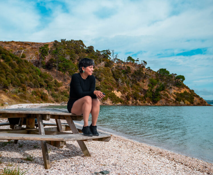 naina redhu, naina.co, new zealand, auckland, waitawa, mataitai bay, shells, beach, reserve, tourism, travel photographer, ocean, self portraits, writer, blogger, experience collector, Adelaide photographer, jetty, pier, waves, forest, east coast