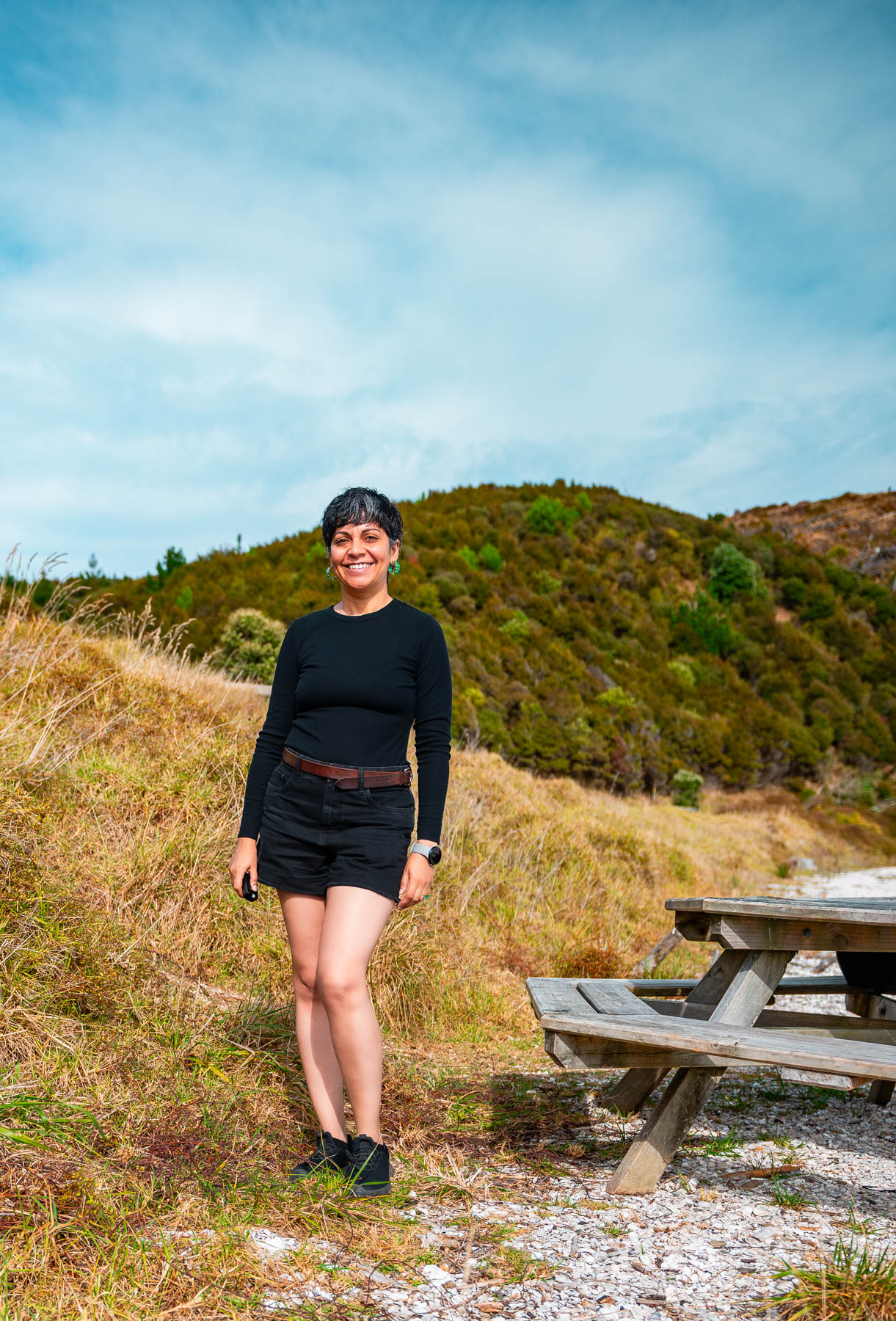 naina redhu, naina.co, new zealand, auckland, waitawa, mataitai bay, shells, beach, reserve, tourism, travel photographer, ocean, self portraits, writer, blogger, experience collector, Adelaide photographer, jetty, pier, waves, forest, east coast