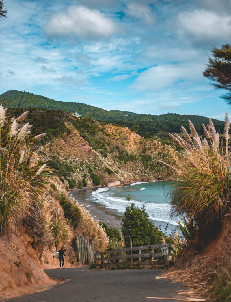 naina redhu, naina.co, new zealand, auckland, ngarunui beach, raglan, black sand, beach, reserve, tourism, travel photographer, ocean, self portraits, writer, blogger, experience collector, Adelaide photographer