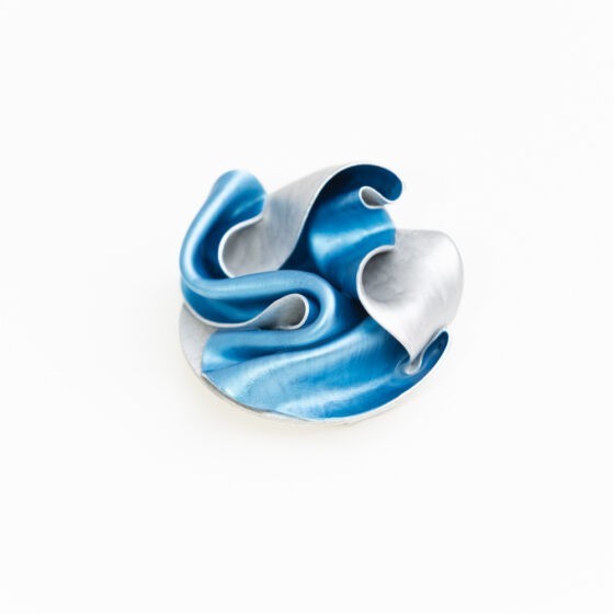 Ironstone 02, 2025. Wearable Art Brooch