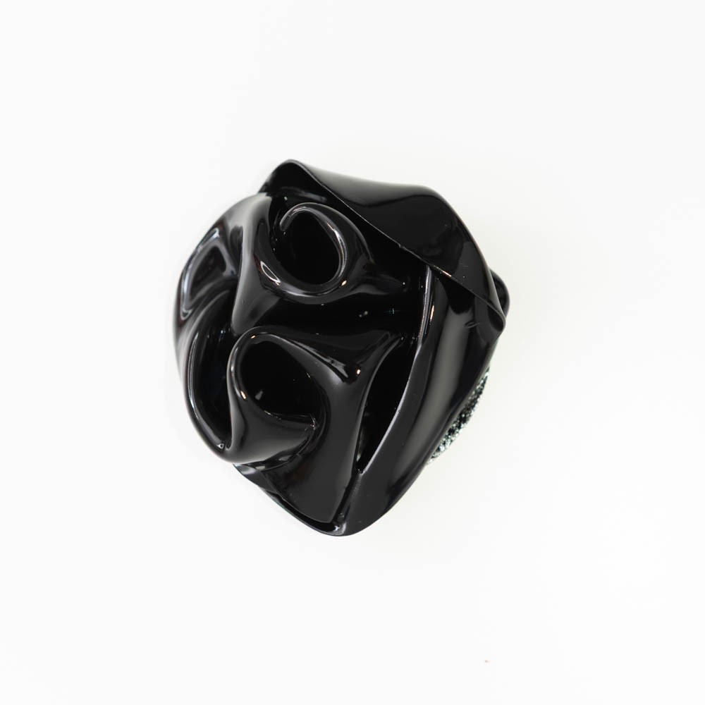 Black August, 2025. Wearable Art Brooch