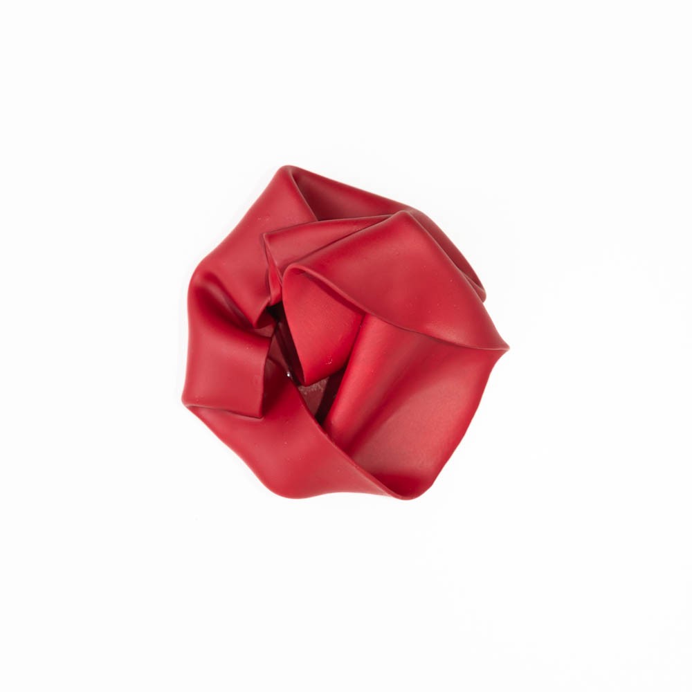 Red August, 2025. Wearable Art Brooch
