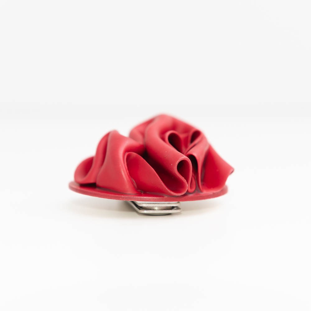 Red May, 2025. Wearable Art Brooch - Image 4