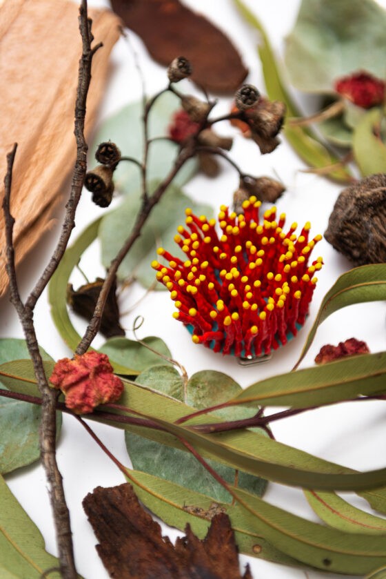 Isakara, 2026. Anthesis Series. Wearable Art Brooch