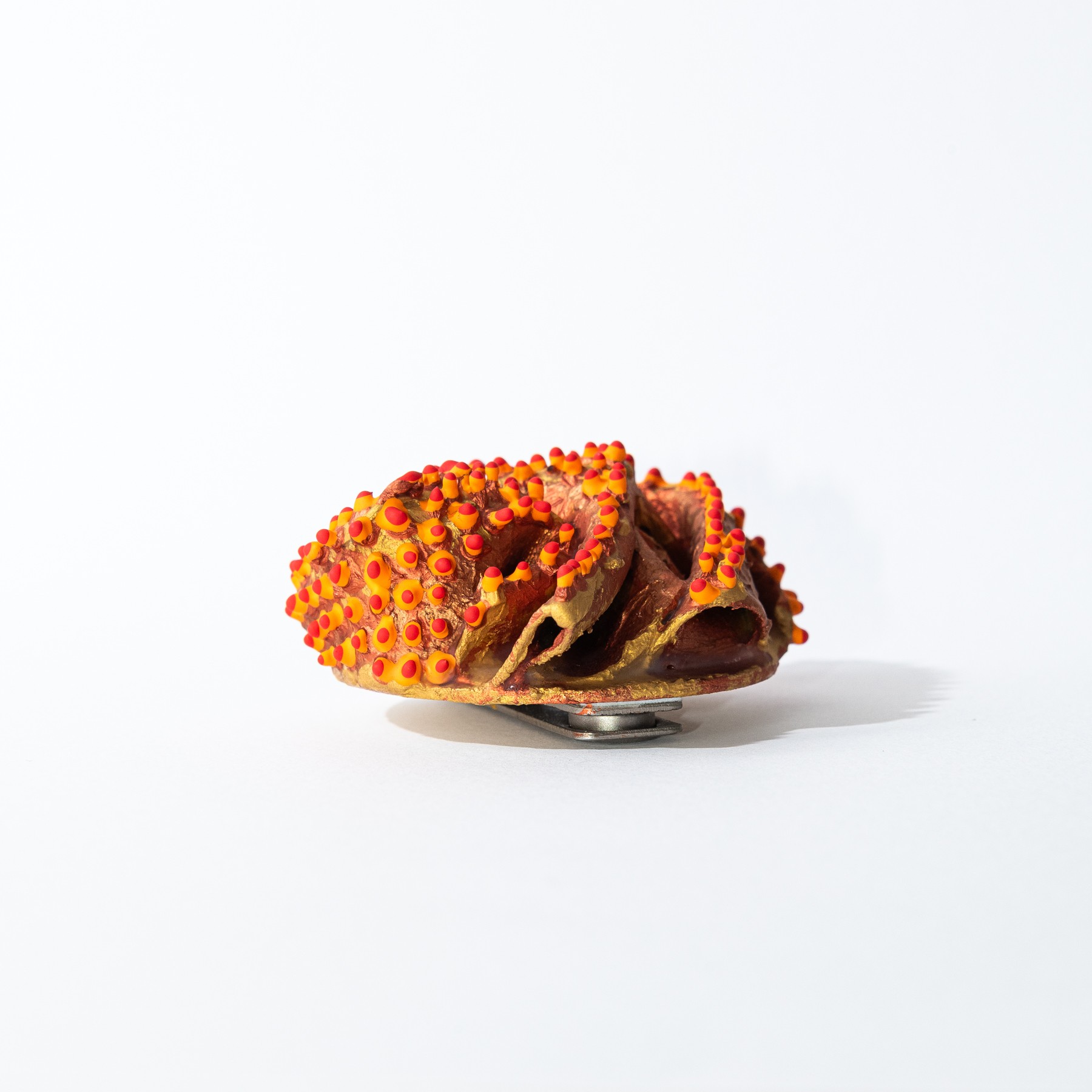 Red Range, 2026. Wearable Art Brooch - Image 3