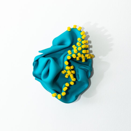 This Forest Floor, 2023. Wearable Art Brooch